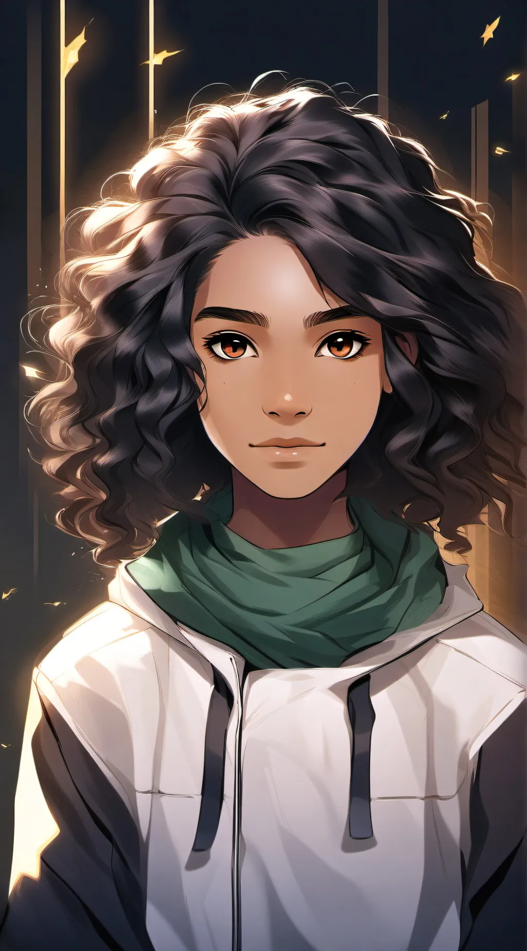 ai character: chachi  background