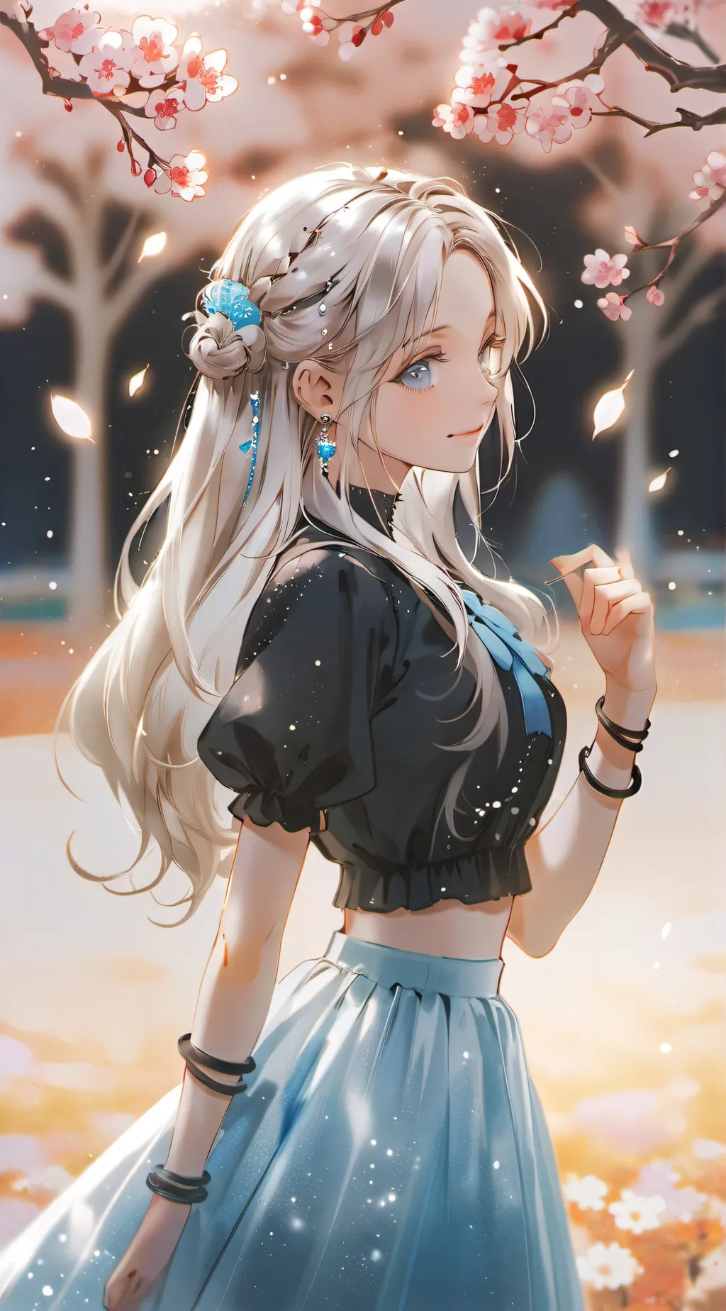 ai character: ︴✨niki✨︴ background