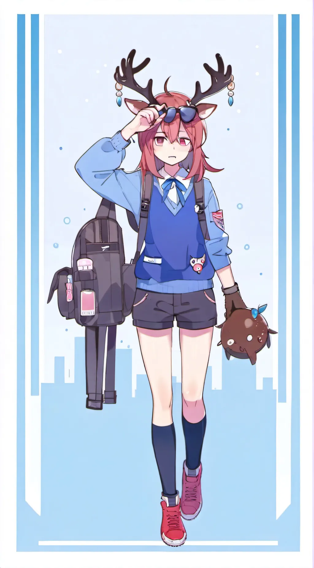 ai character: y/n gets no sleep background