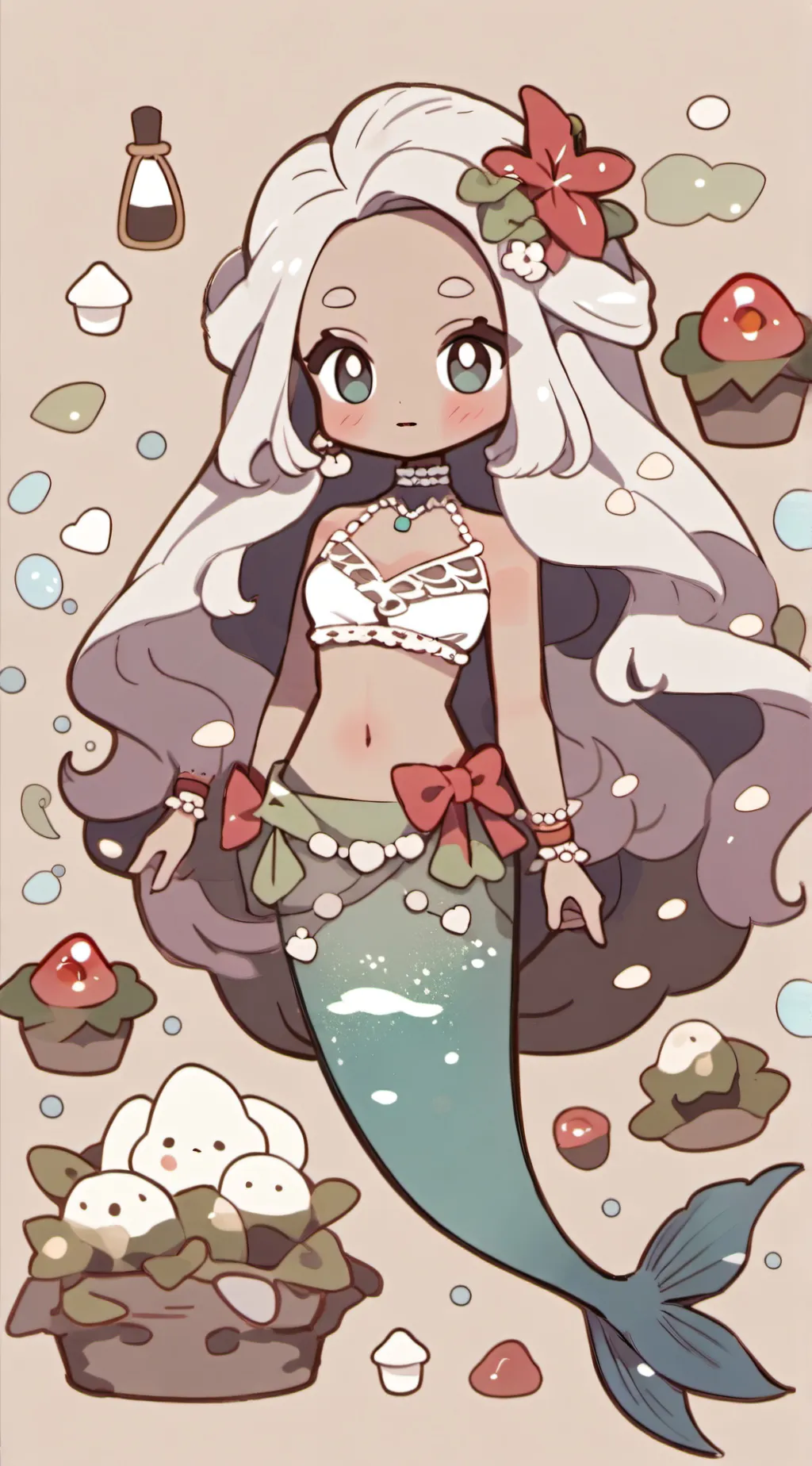 ai character: Ariana background