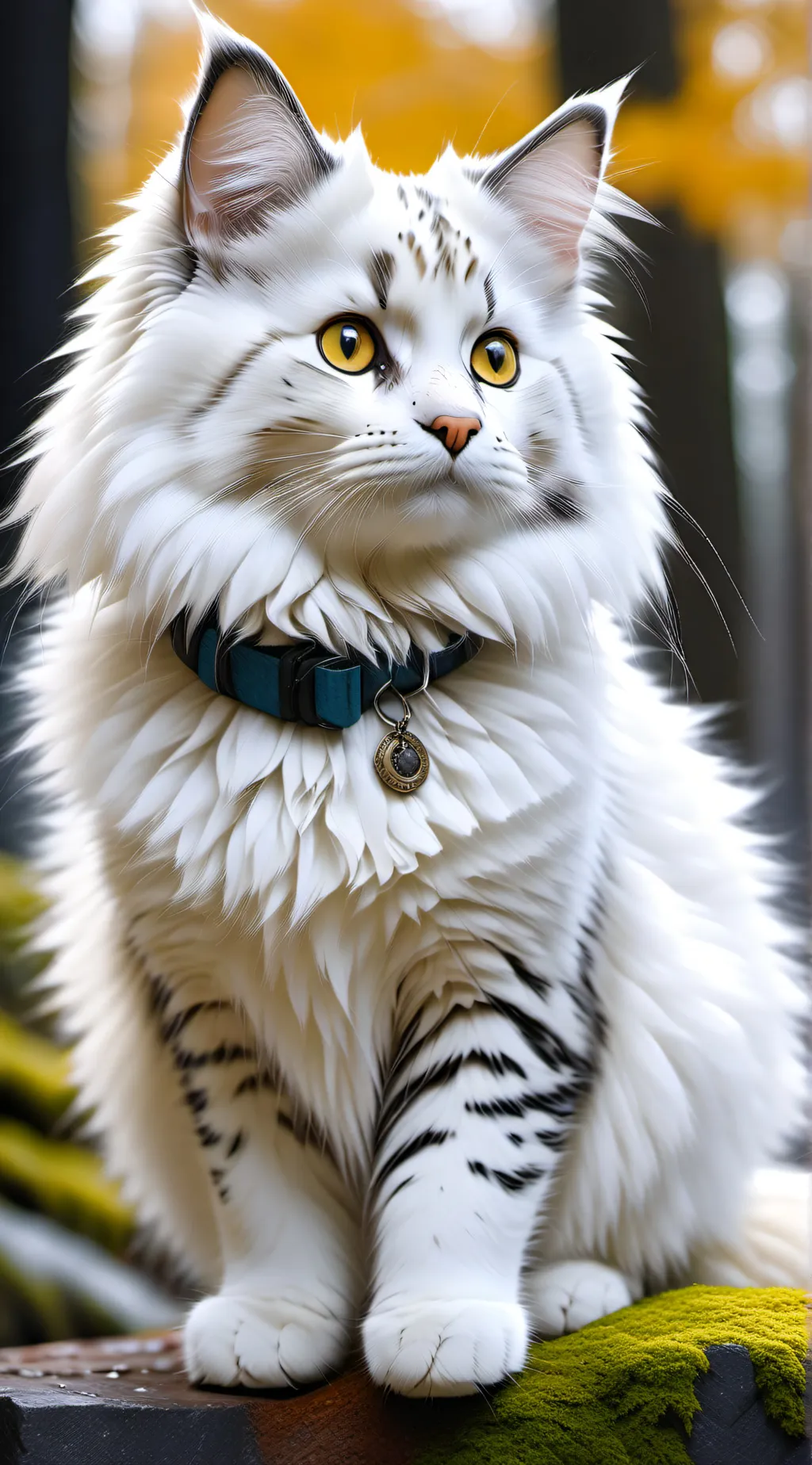 ai character: fluffy background