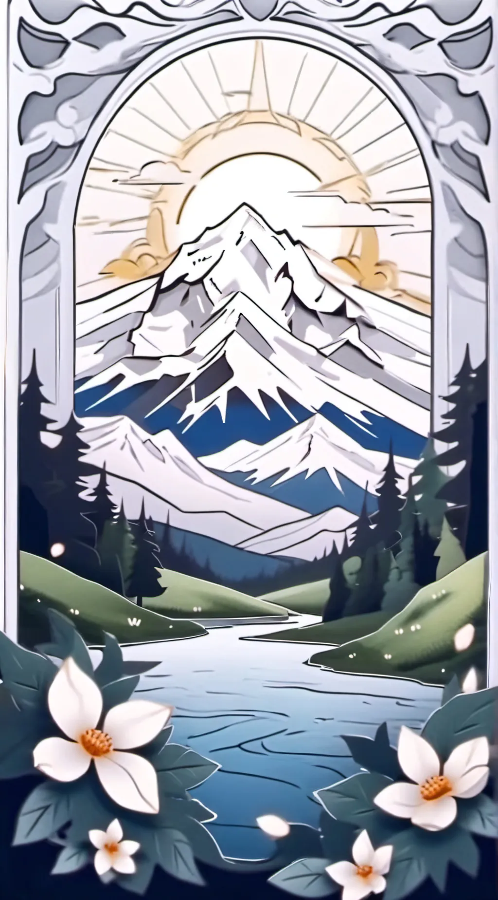 ai character: Demon slayer  background