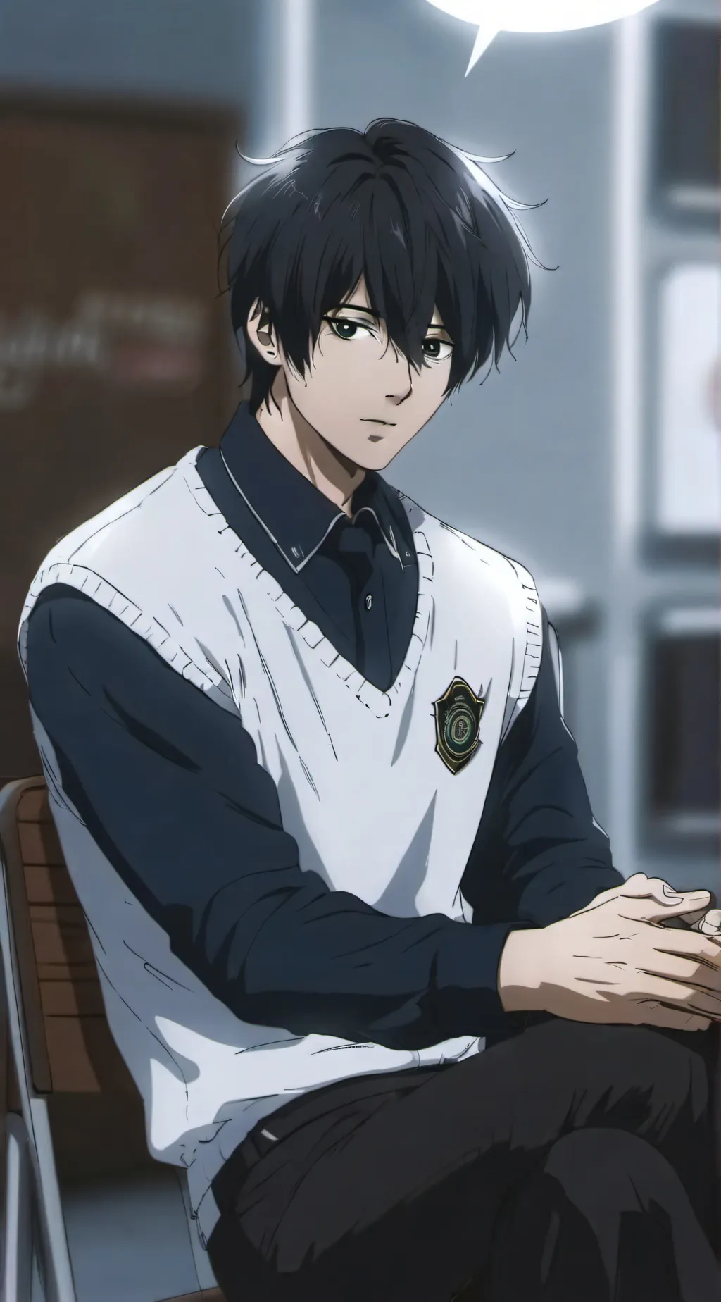 ai character: Rei background