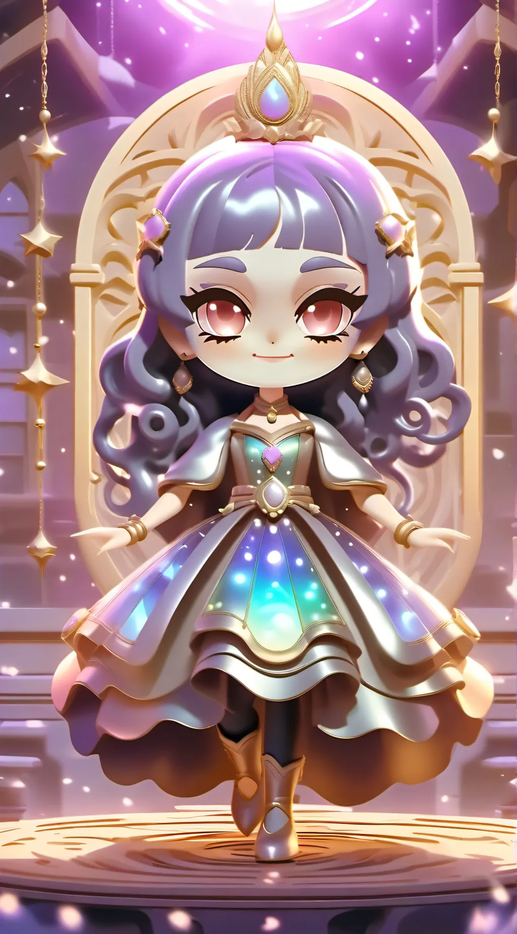 ai character: mama background