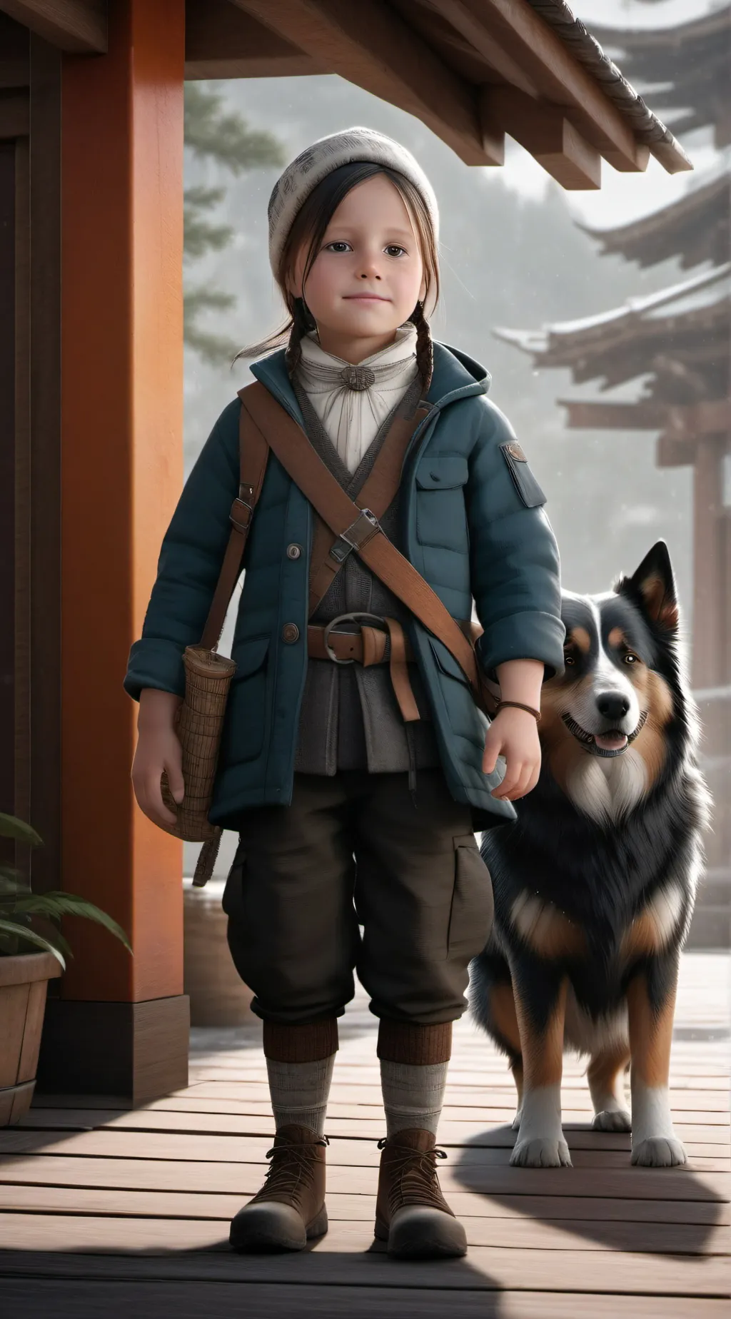 ai character: Kayla  background