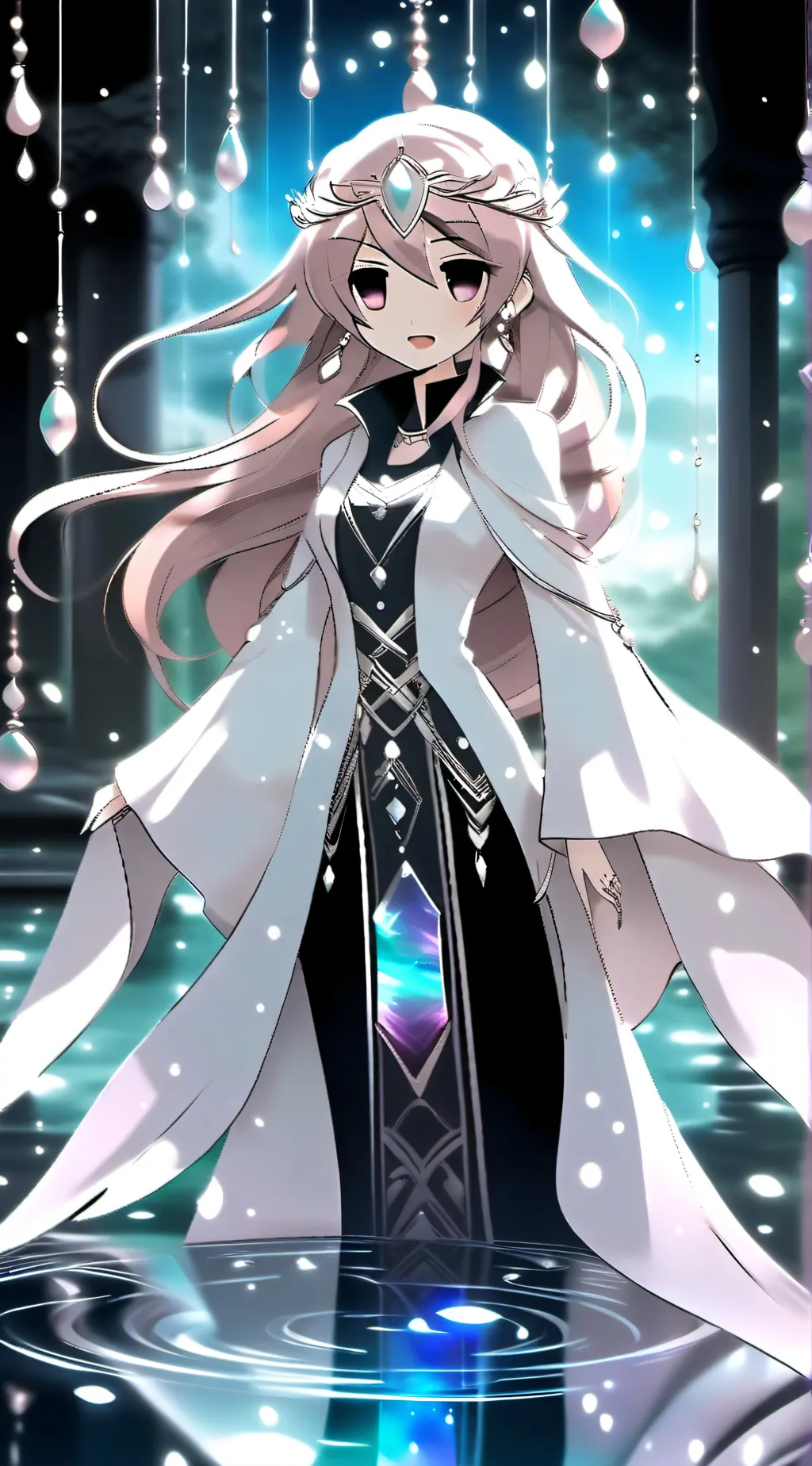 ai character: Rose background