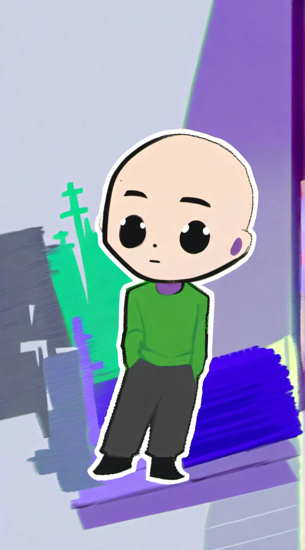 ai character: bady background