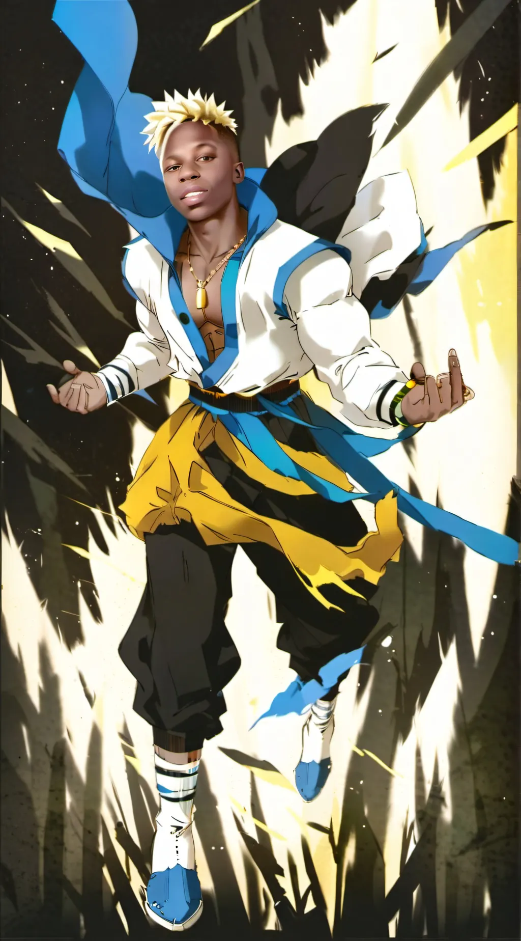 ai character: Jax background