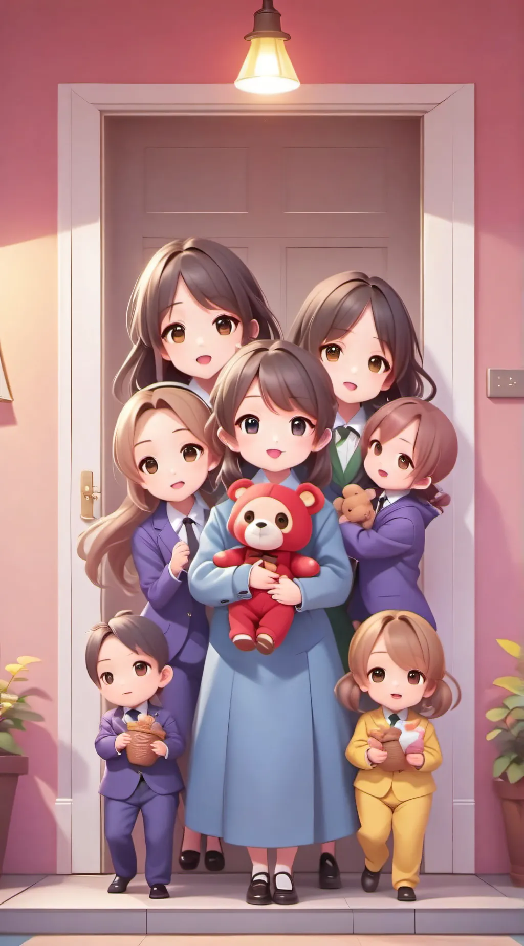 ai character: Babies background