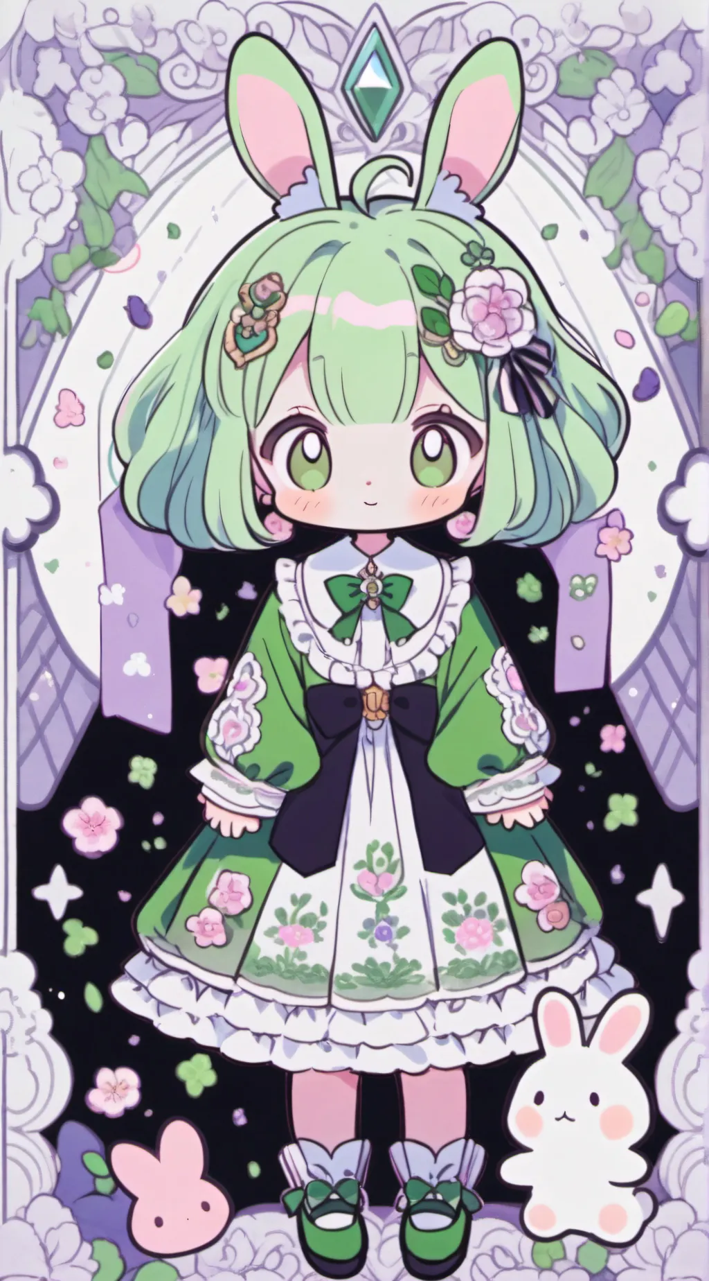 ai character: Hoppy background