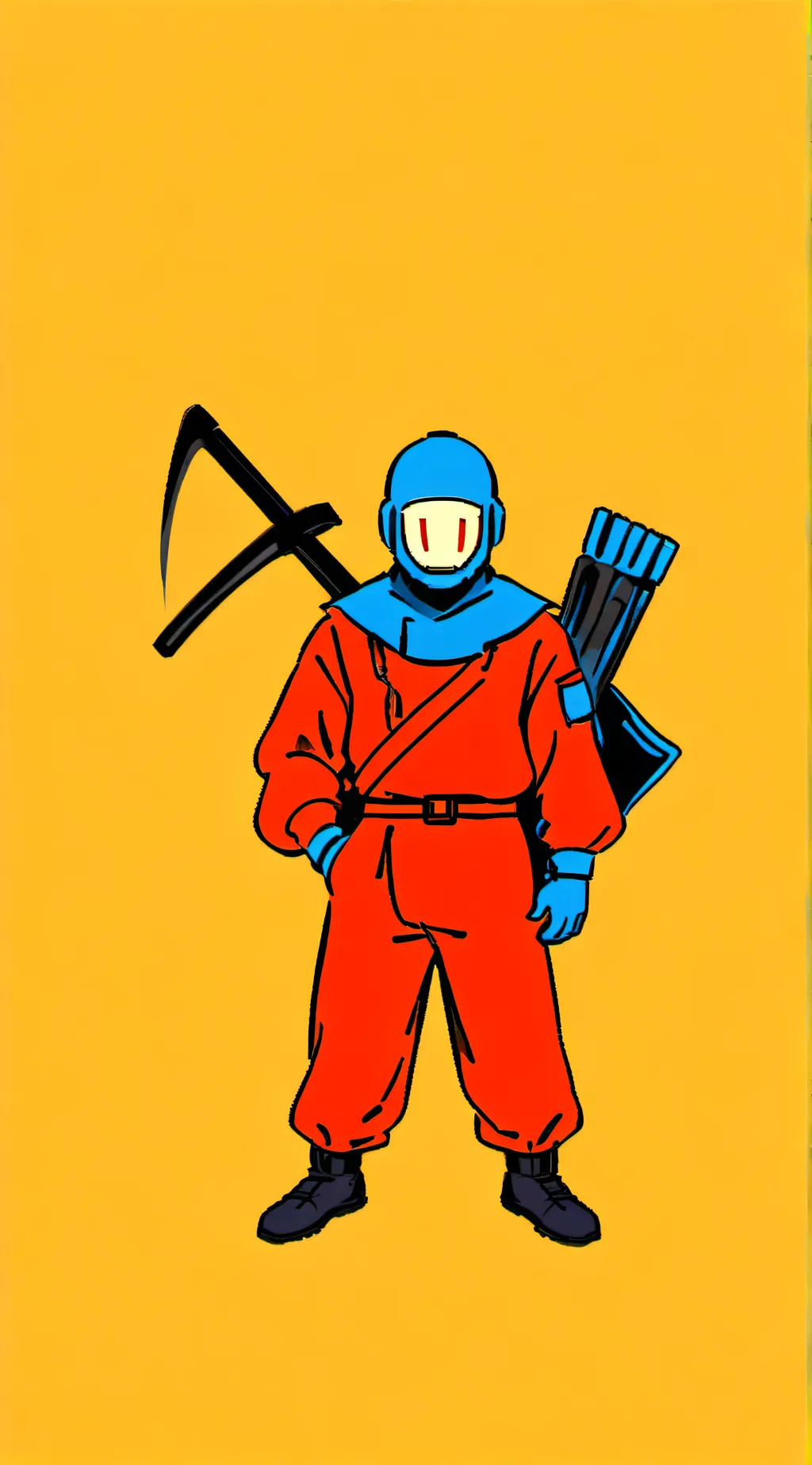 ai character: Primary background