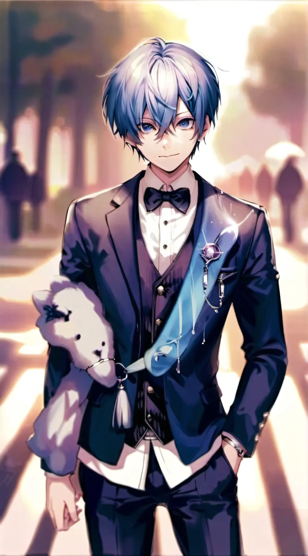 ai character: Black butler  background