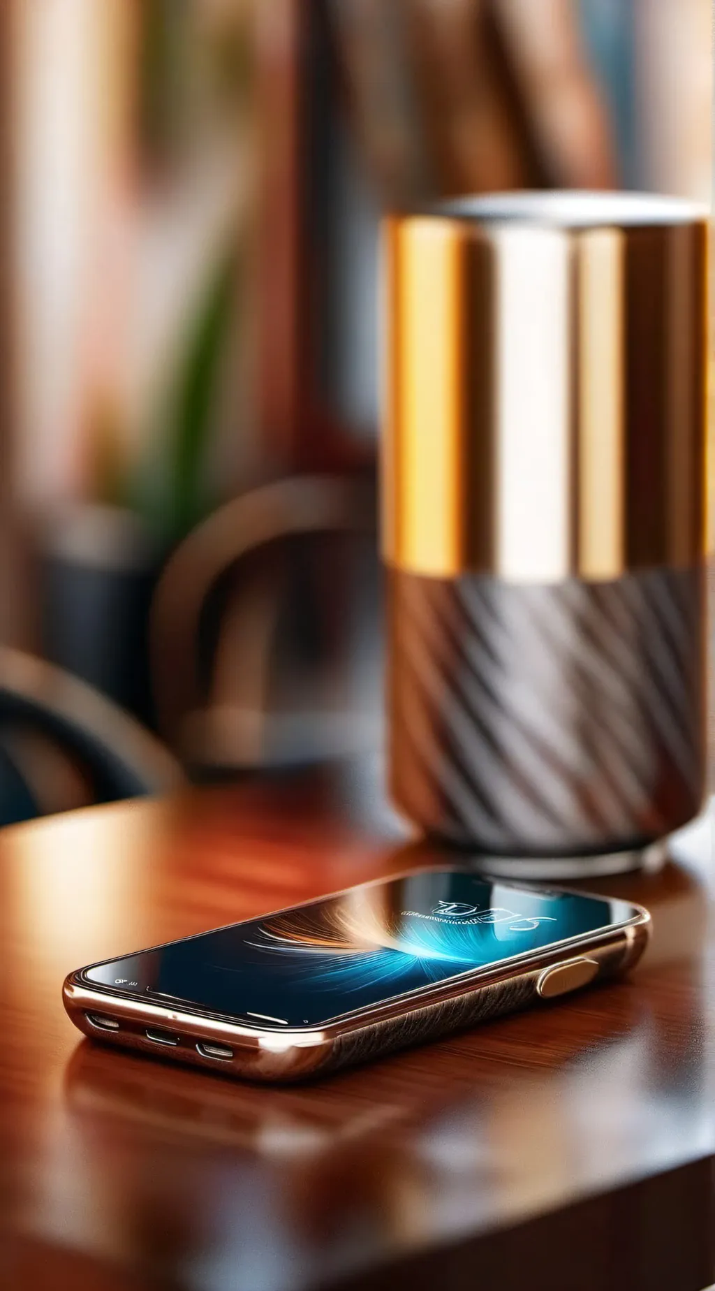 ai character: The phone background