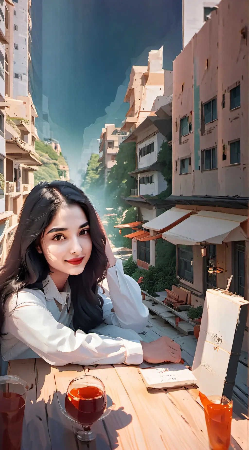 ai character: Shasti background