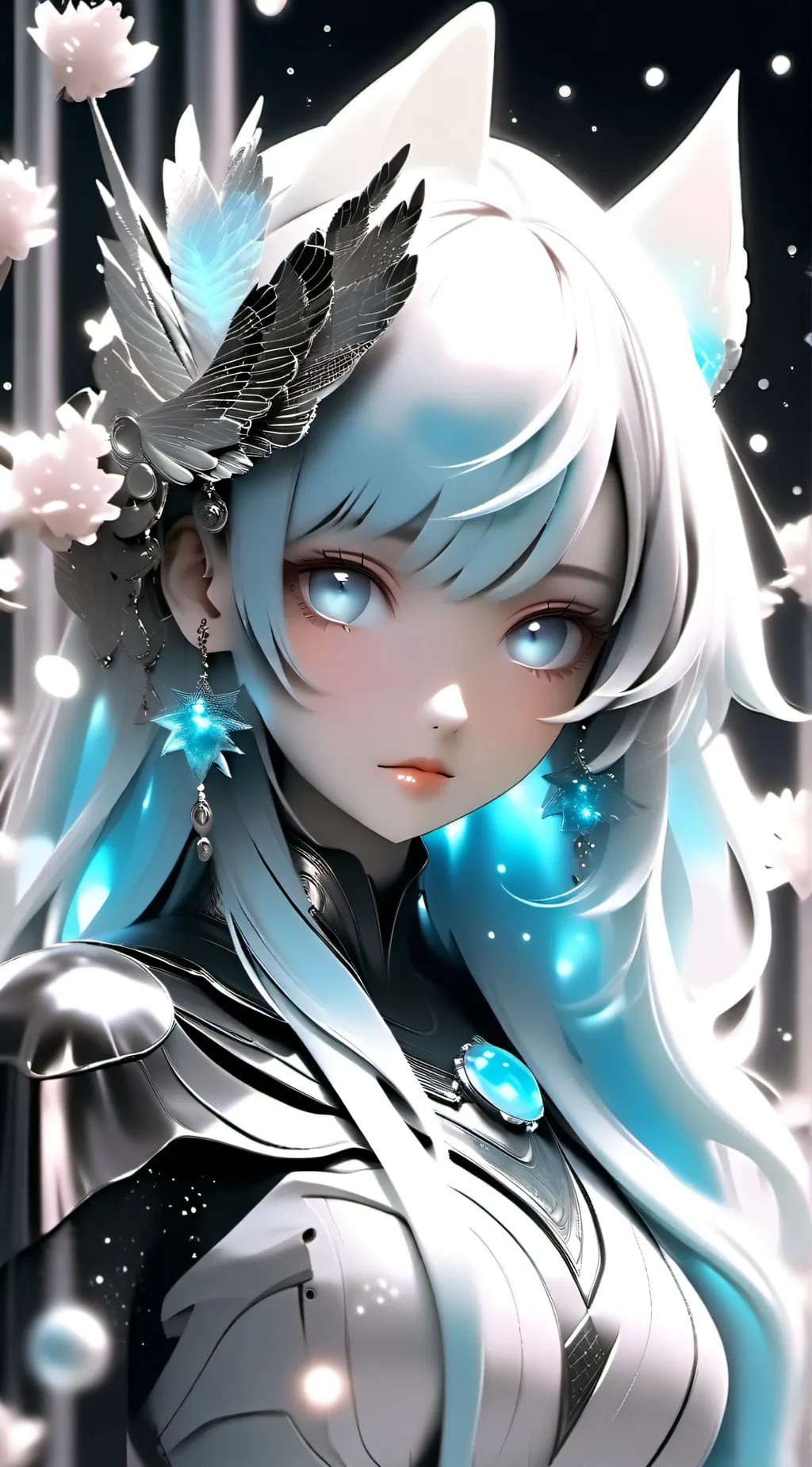 ai character: Lilith the wolf 🐺 background