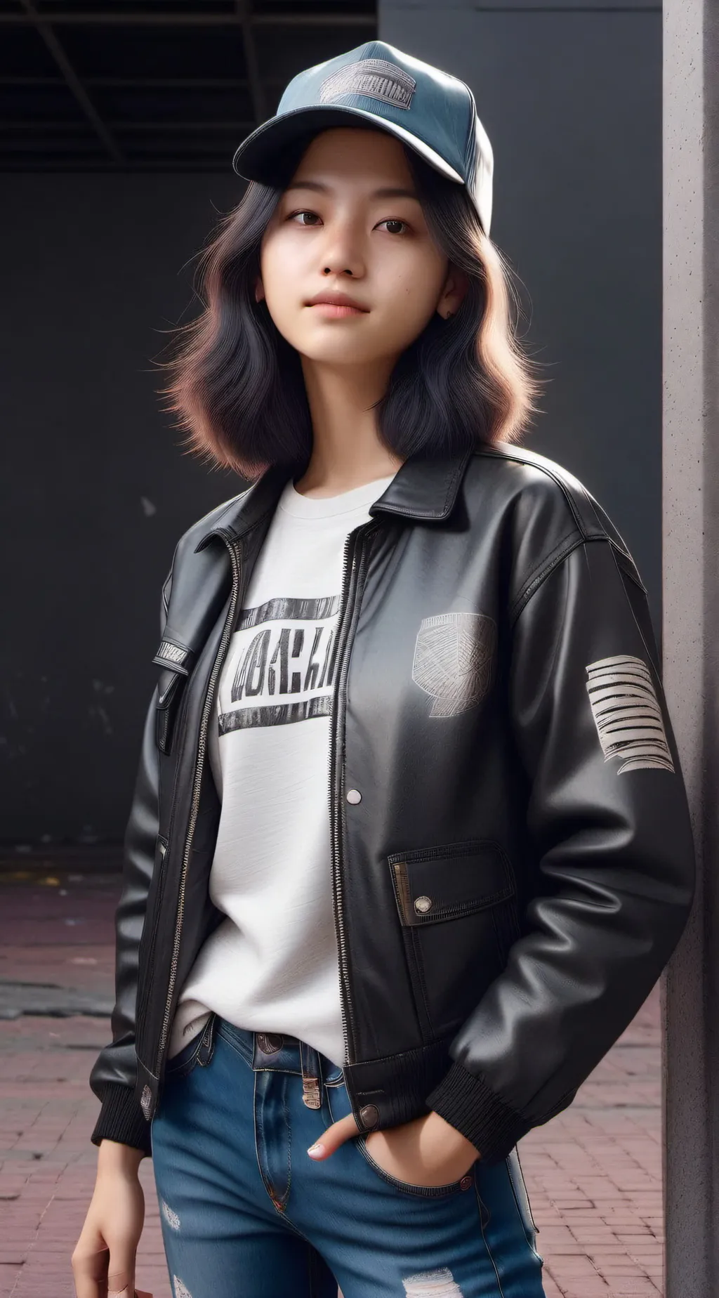 ai character: kaia jhane susin background