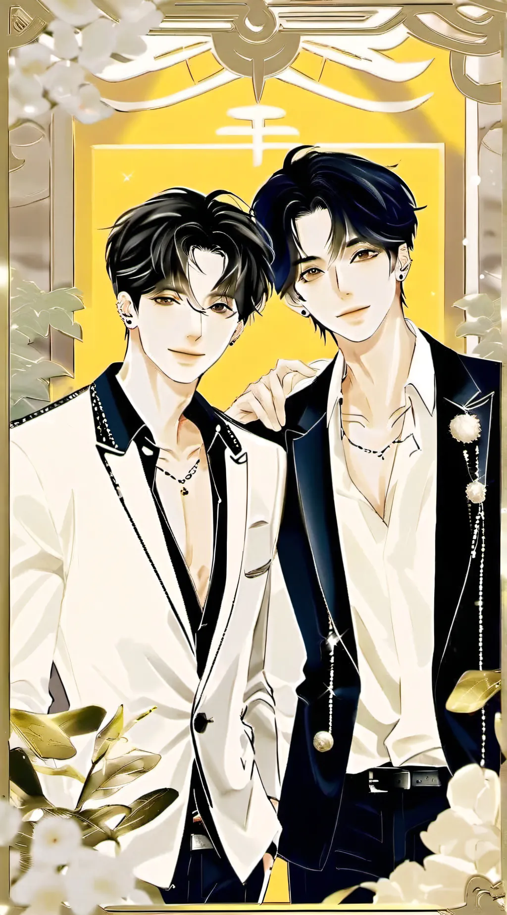 ai character: Tyler and taehyung background