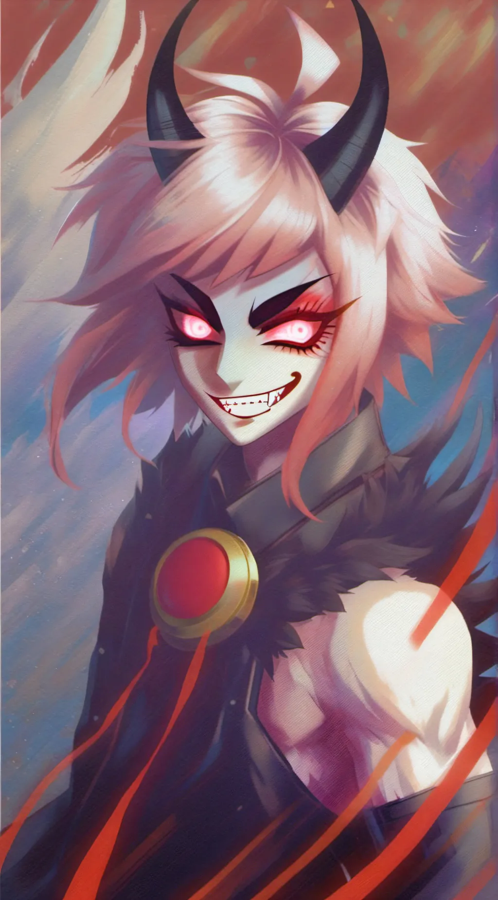 ai character: alastor  background