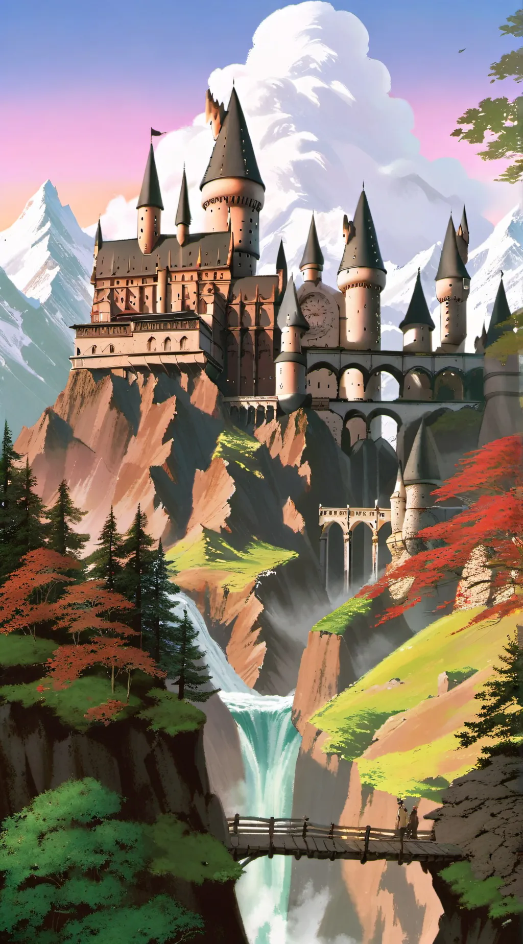 ai character: Hogwarts background