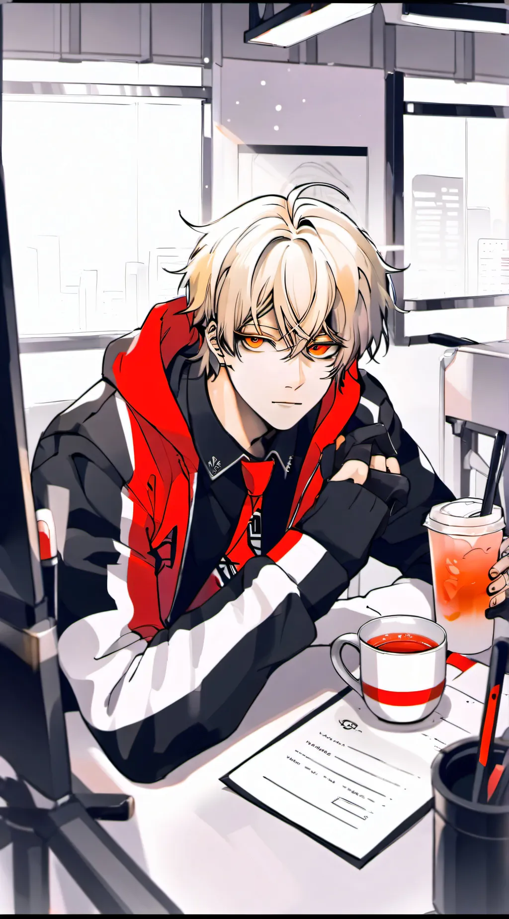 ai character: Alex background