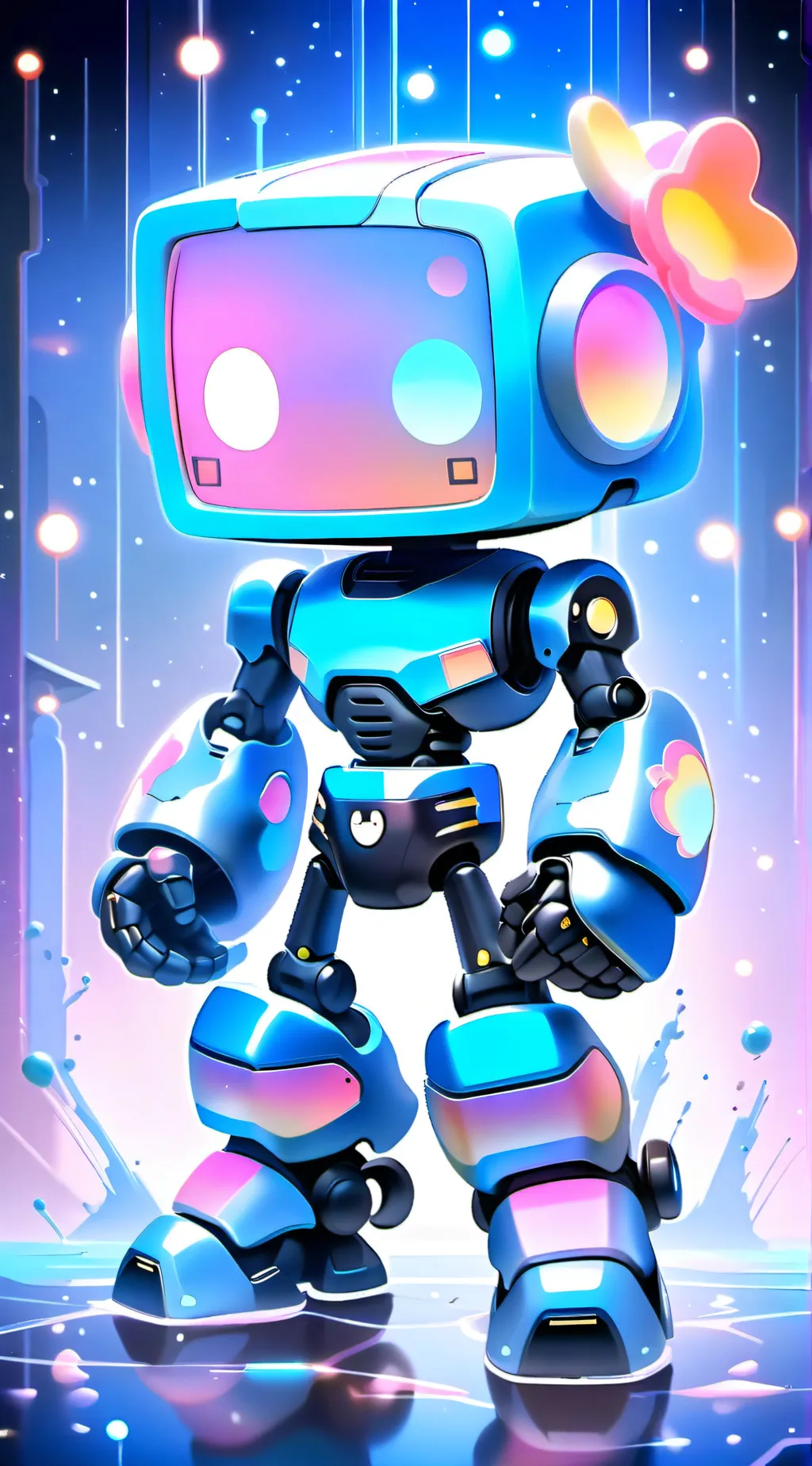 ai character: Parry background