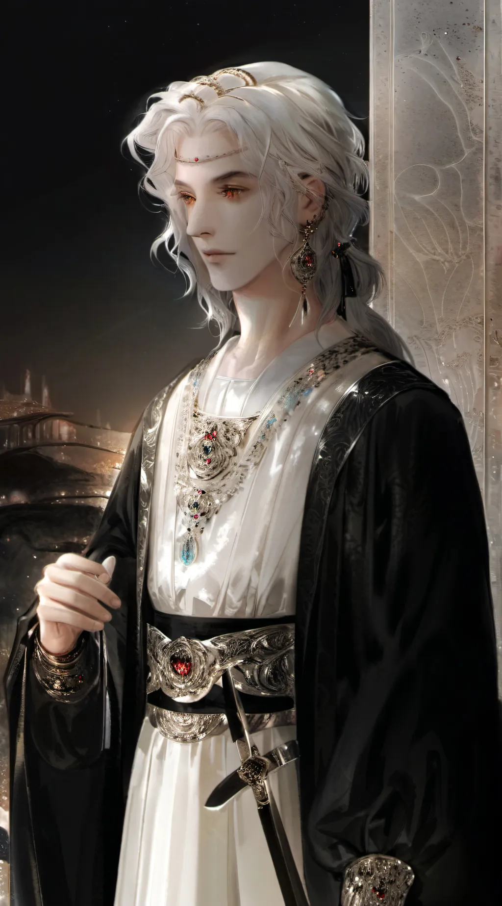 ai character: .Vincent. background