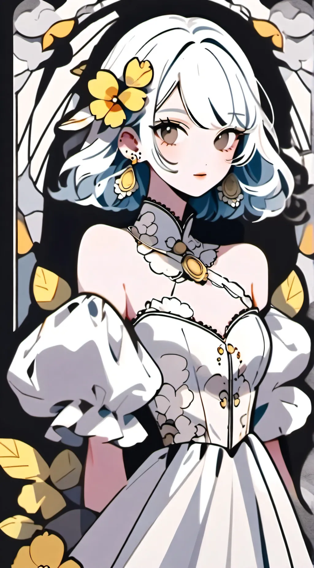 ai character: ○•°☆MHA☆°•○ background