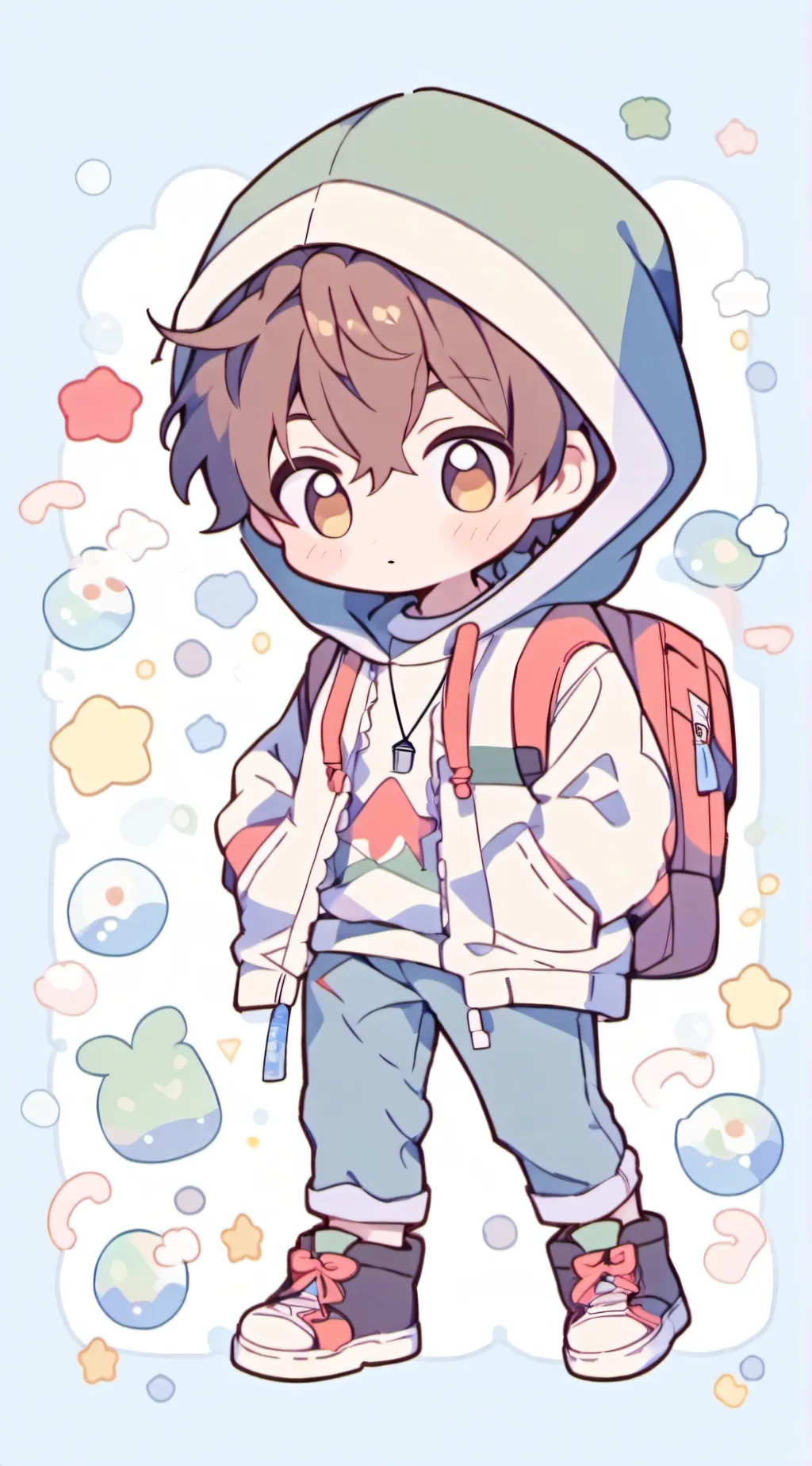 ai character: cash background