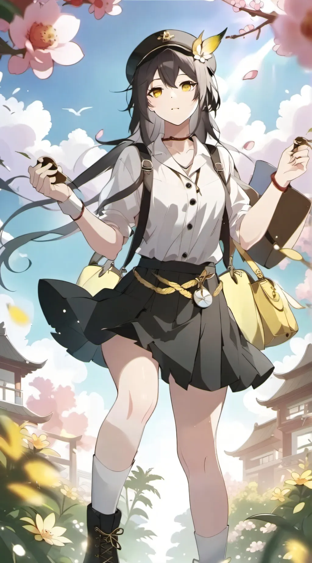 ai character: Sabrina  background