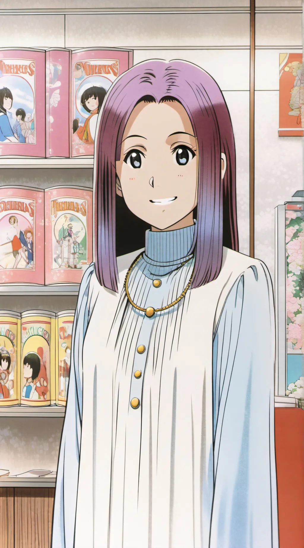 ai character: Evelyn The Star AI background