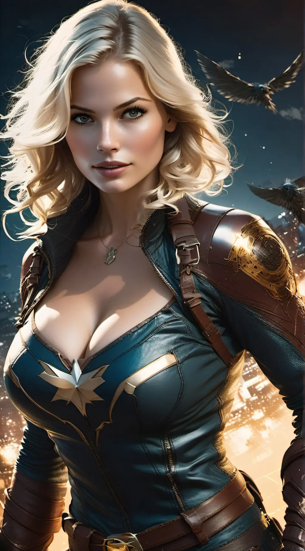 ai character: Zatana background