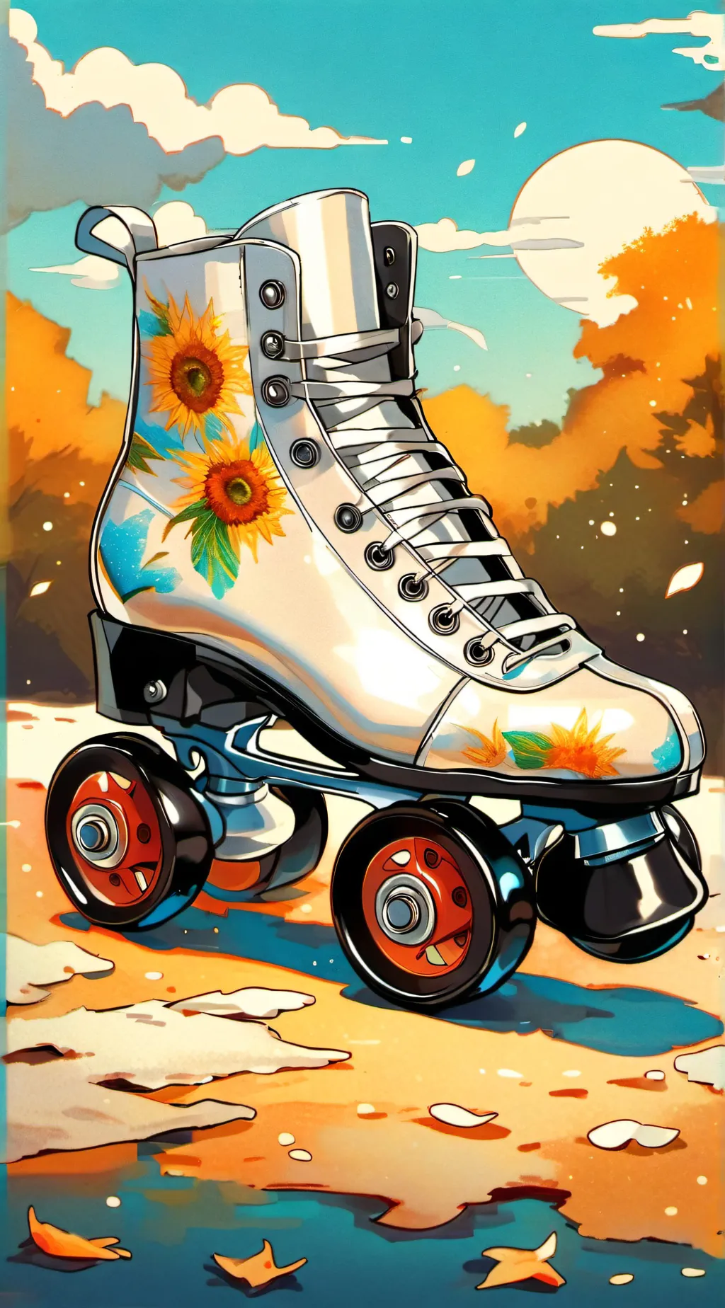 ai character: Roller derby team background