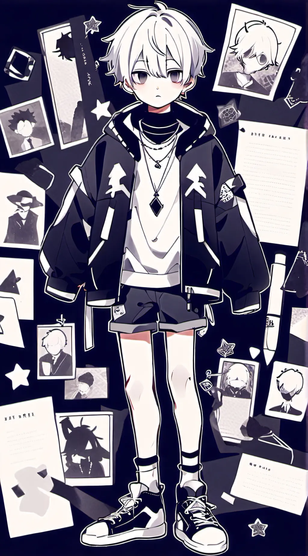 ai character: kevin/alex background