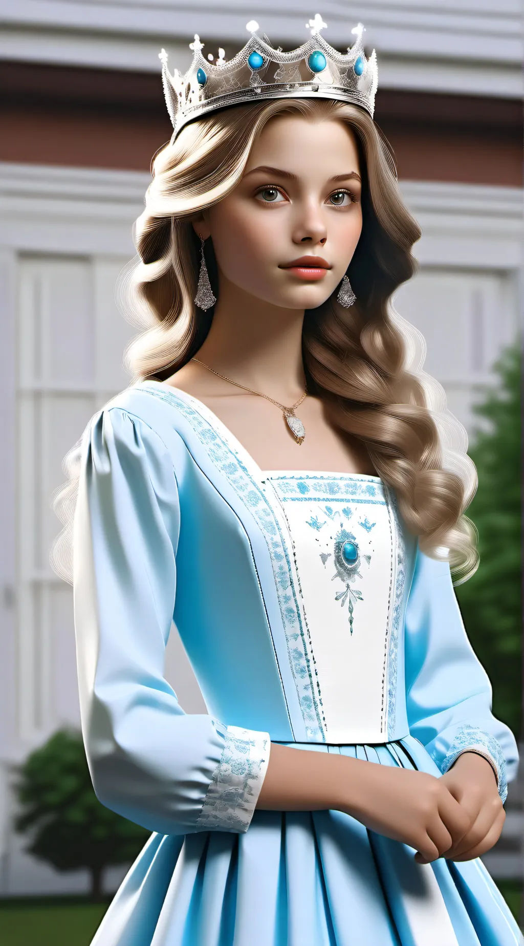 ai character: Princess  background