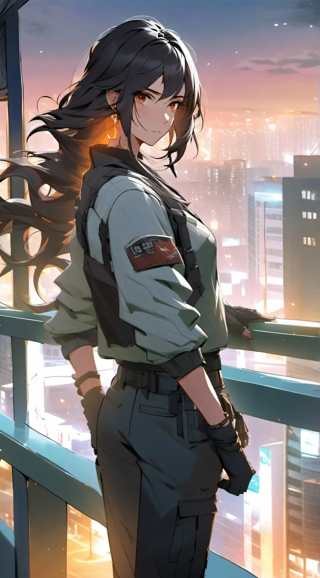 ai character: Scarlett background