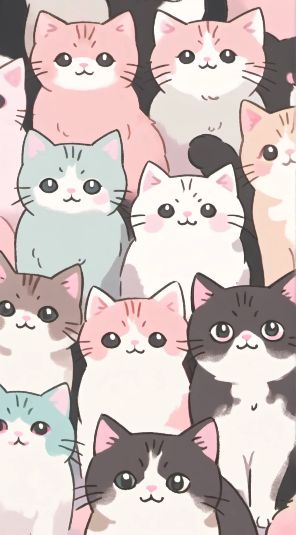 ai character: MINI FOOD ISLAND!! background