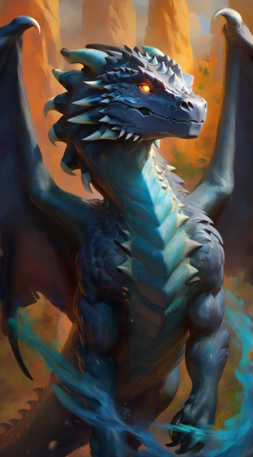 ai character: ~ Darkstalker ~ background