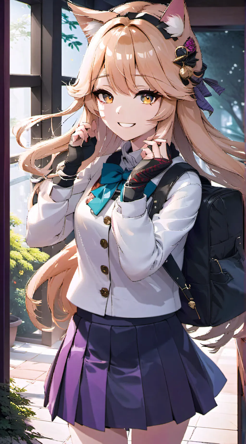 ai character: Aria background