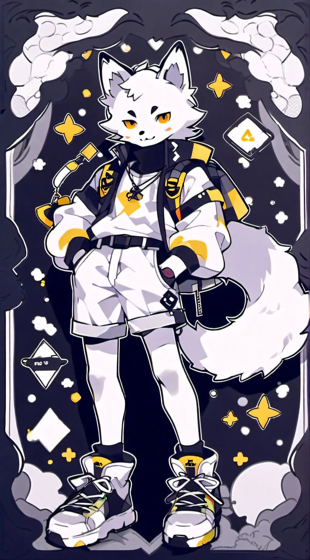 ai character: LEO LOBO  background