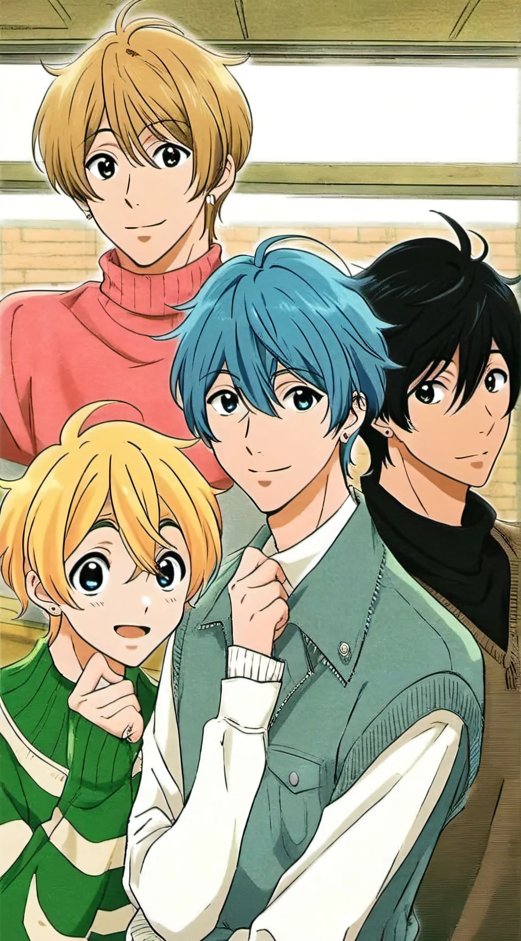 ai character: The club background