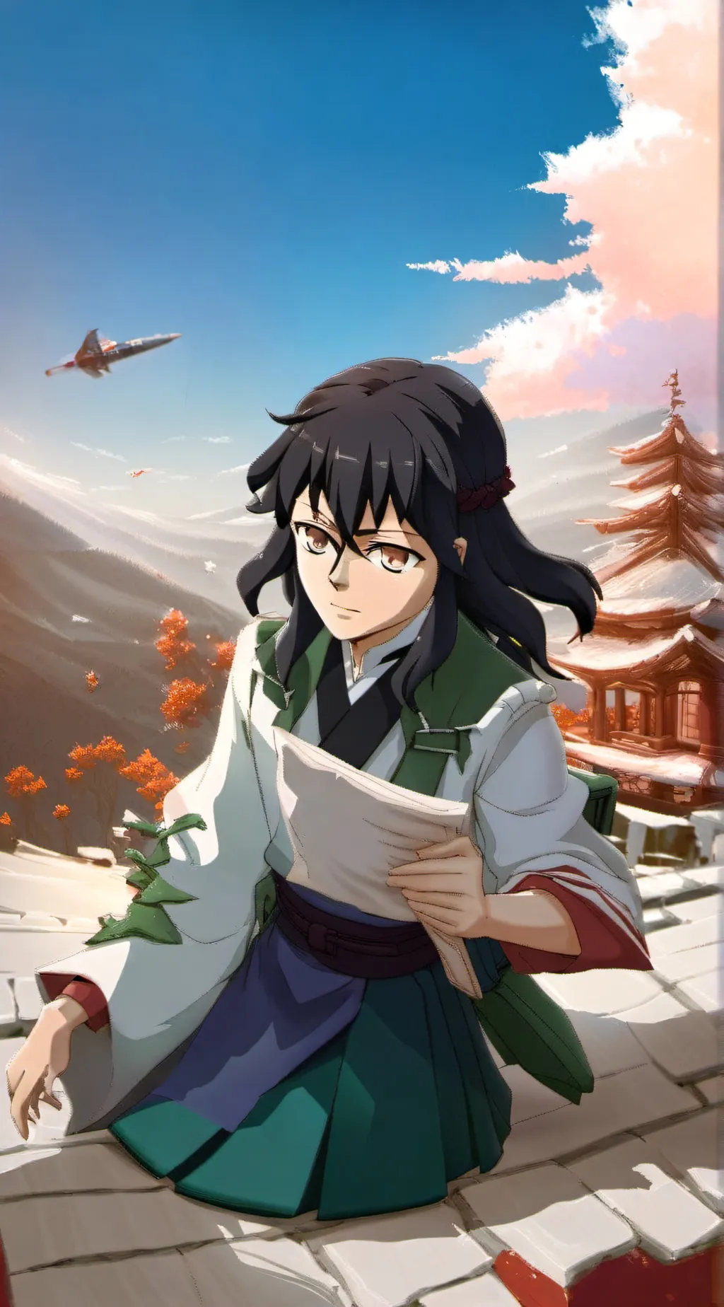 ai character: Kenji background