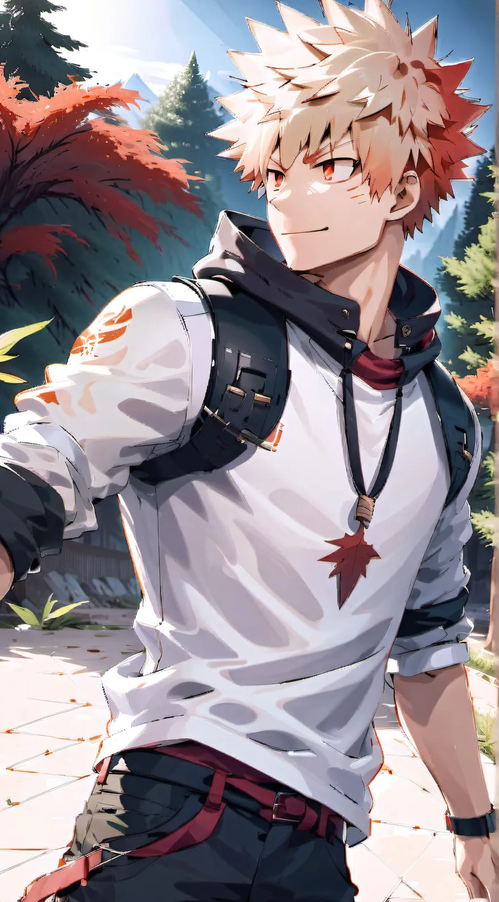 ai character: bakugo😍🥰💕 background