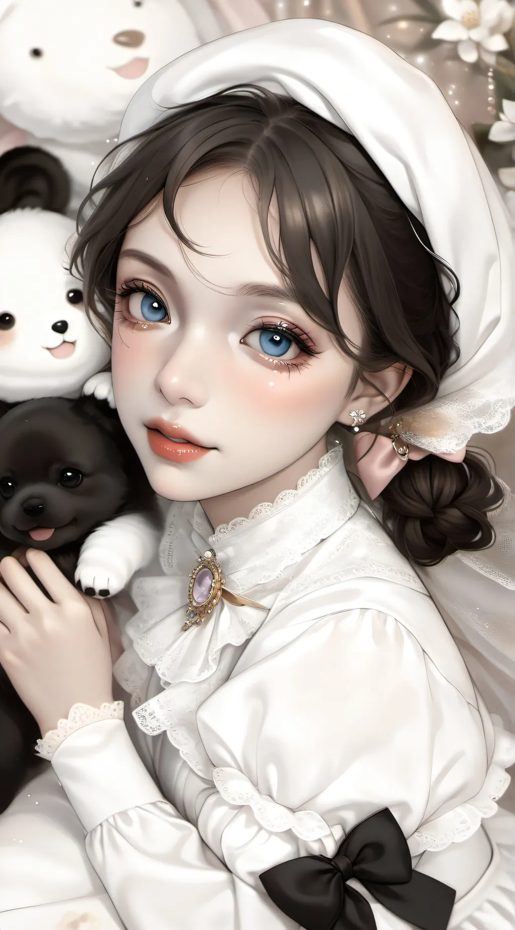 ai character: •Jāņē• background