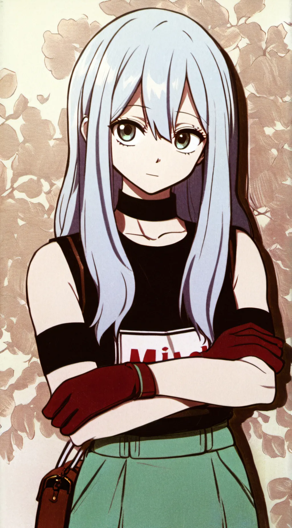 ai character: Mina  background