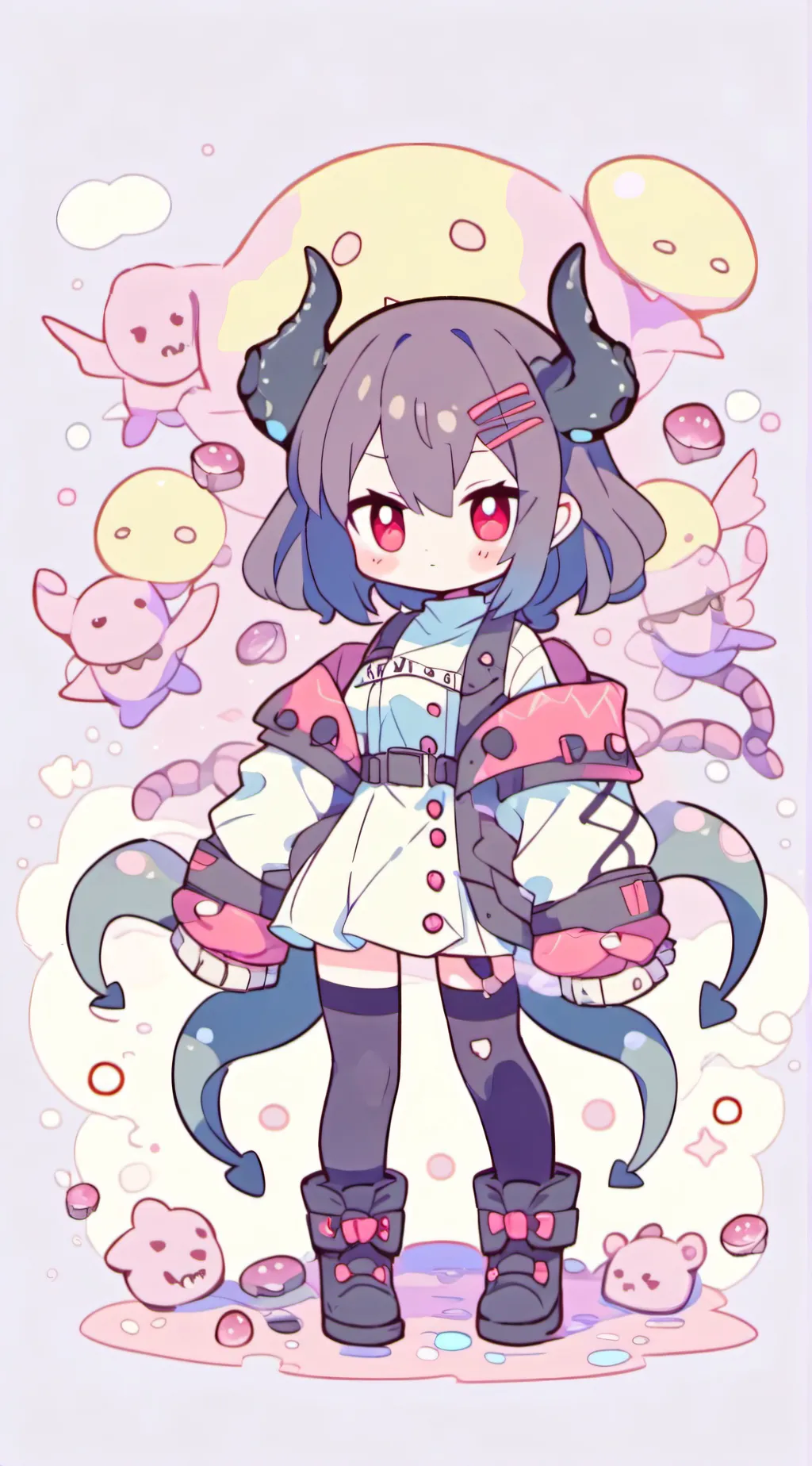 ai character: ∆lice background