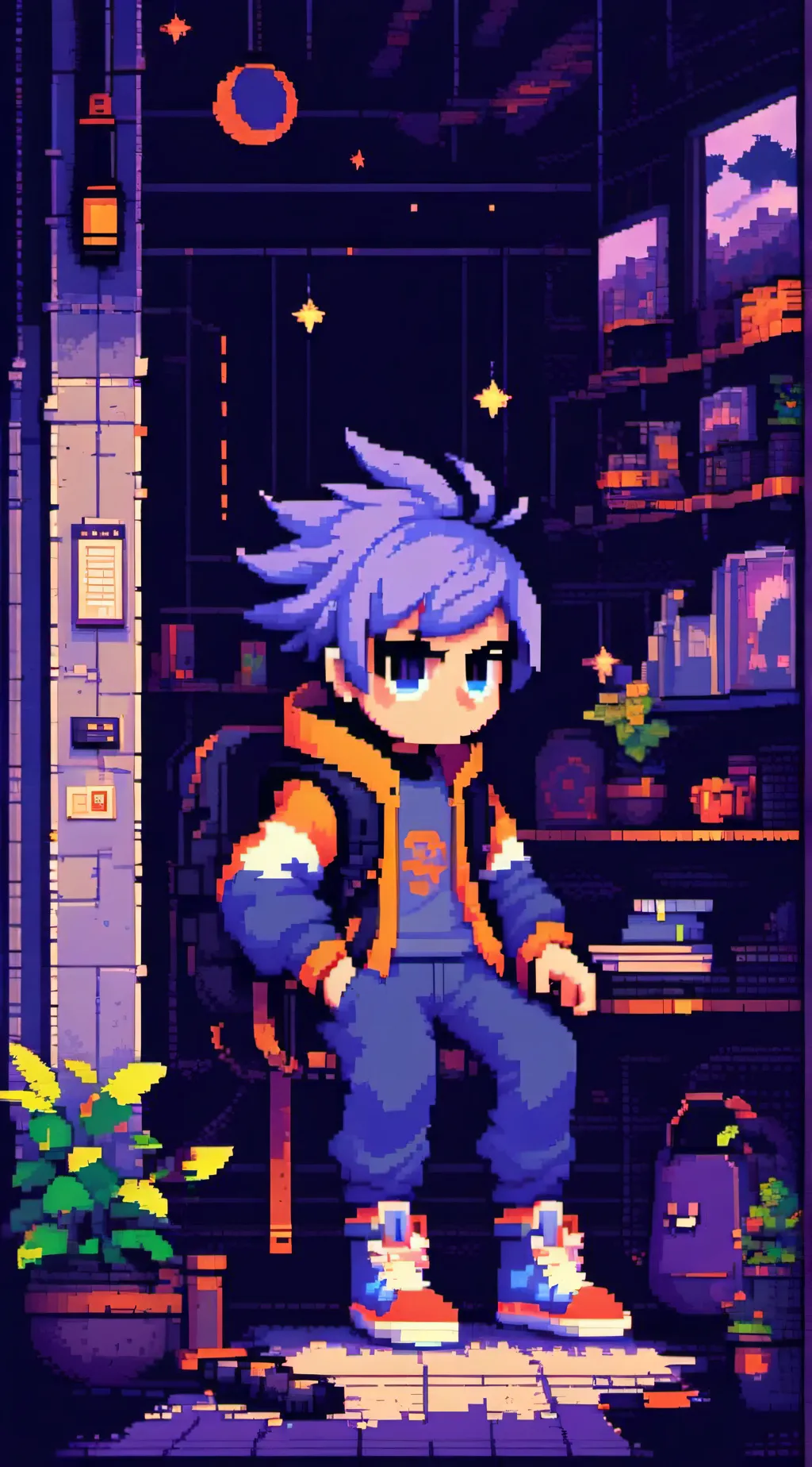 ai character: pp background