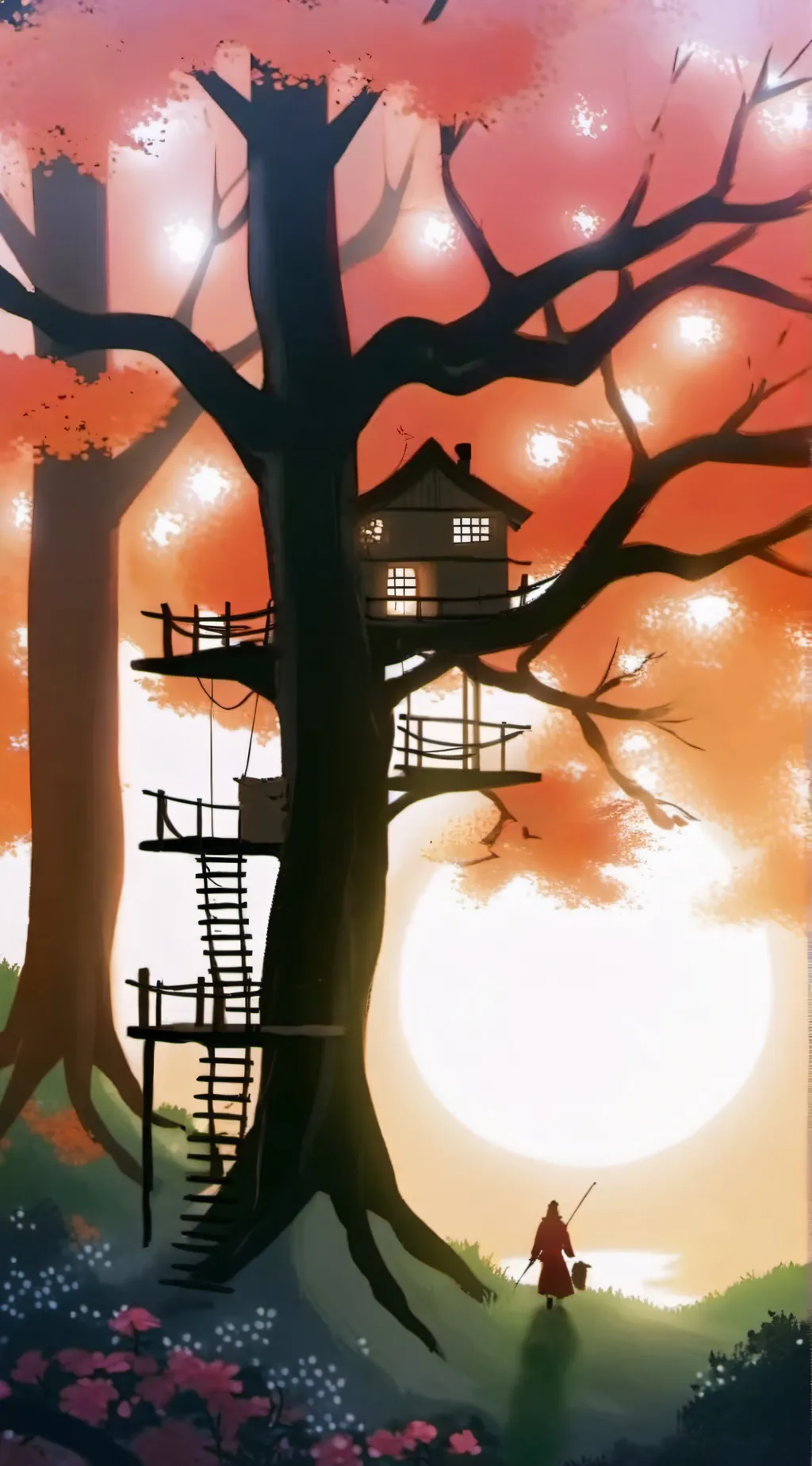 ai character: Mha Fantasy AU background