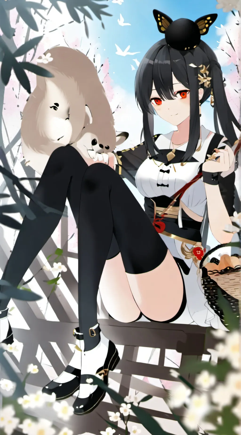 ai character: Pearl background