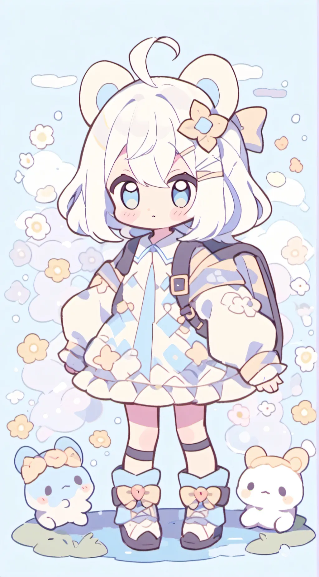 ai character: Mina background