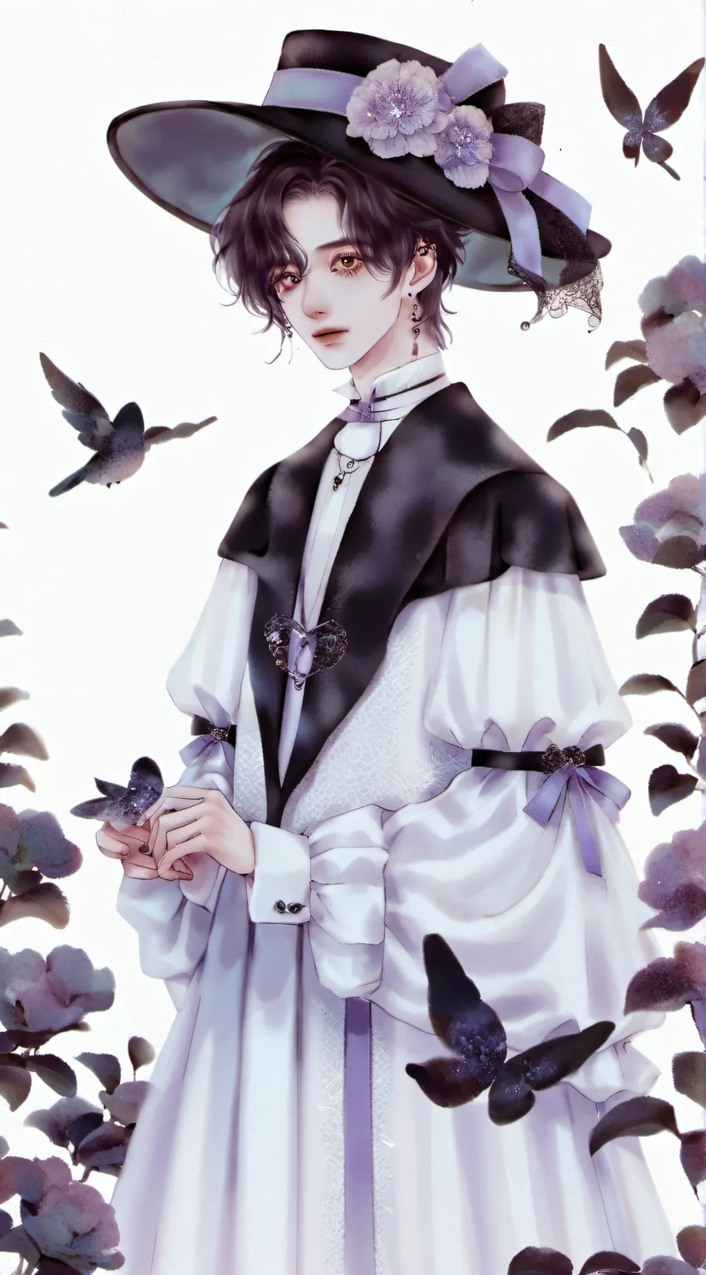 ai character: Nathaniel background